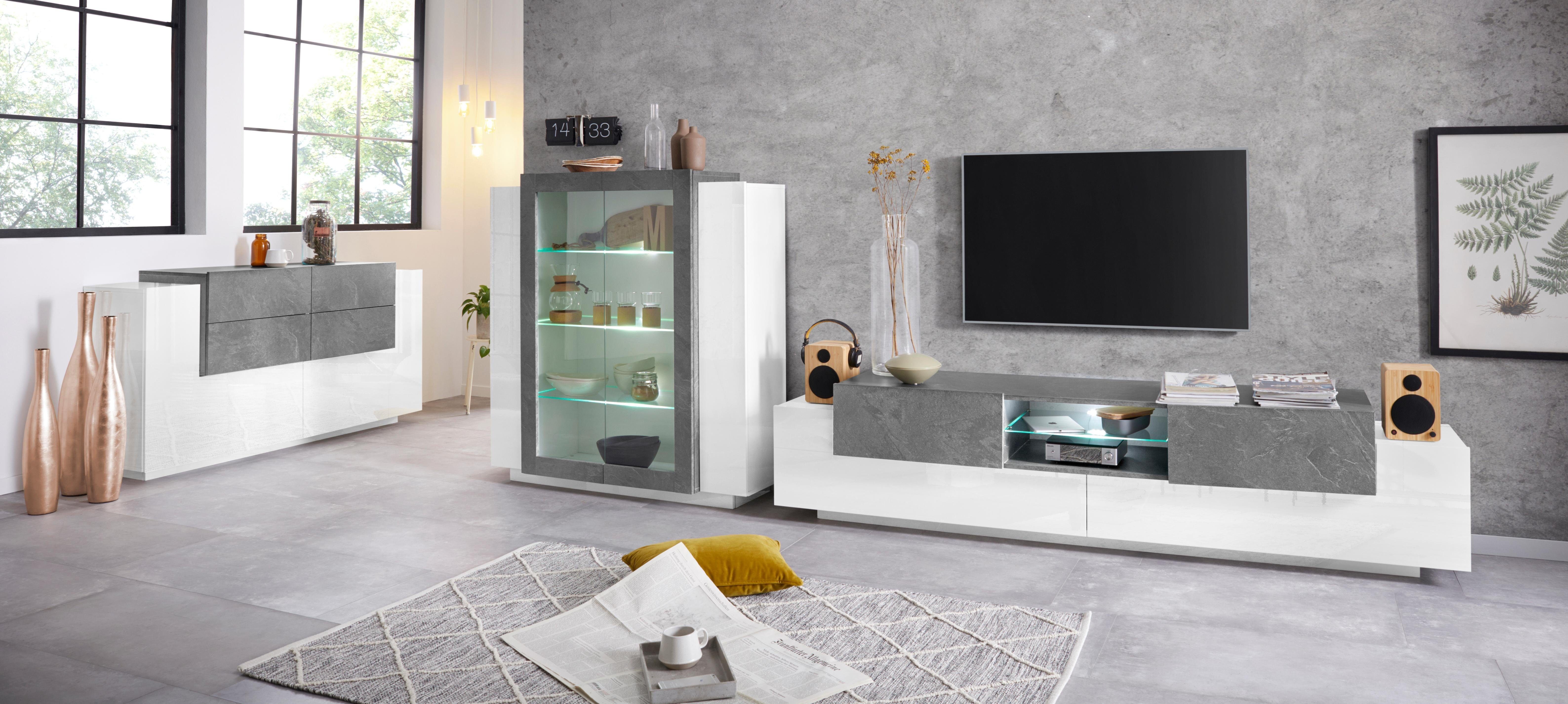 Tecnos TV-Board Coro, Breite ca. 220 cm