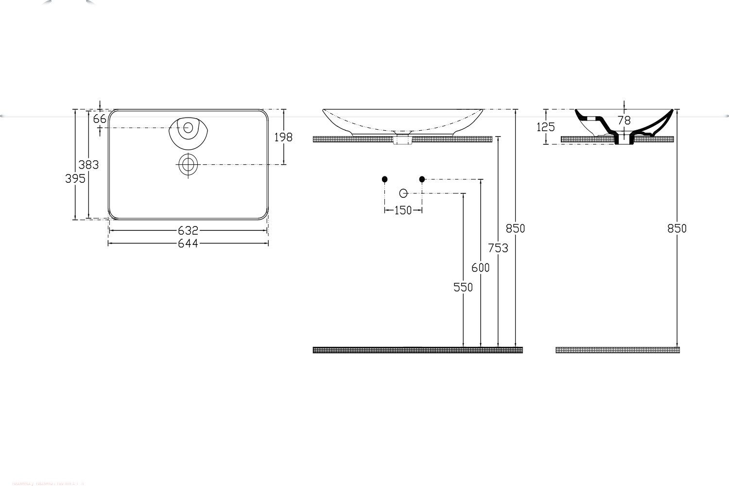 Aqua Bagno Aufsatzwaschbecken Aqua Bagno Design Keramik Aufsatz Waschschale (Packung)