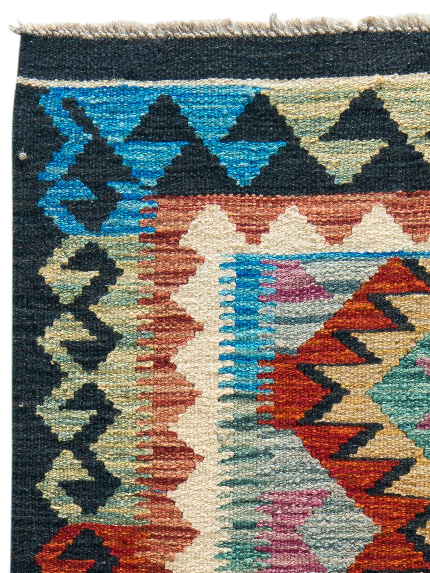 Afghan Kelim ca. 78 x 192 cm, Unikat / Einzelstück