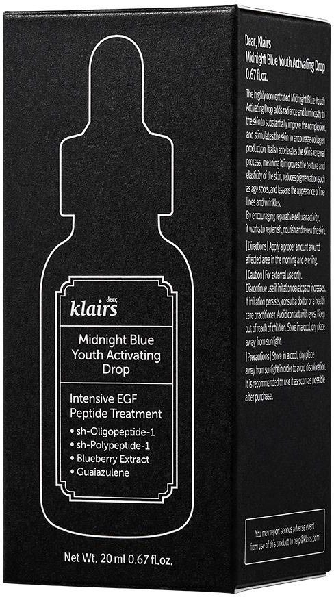 Dear Klairs Gesichtsserum Midnight Blue Youth Activating Drop