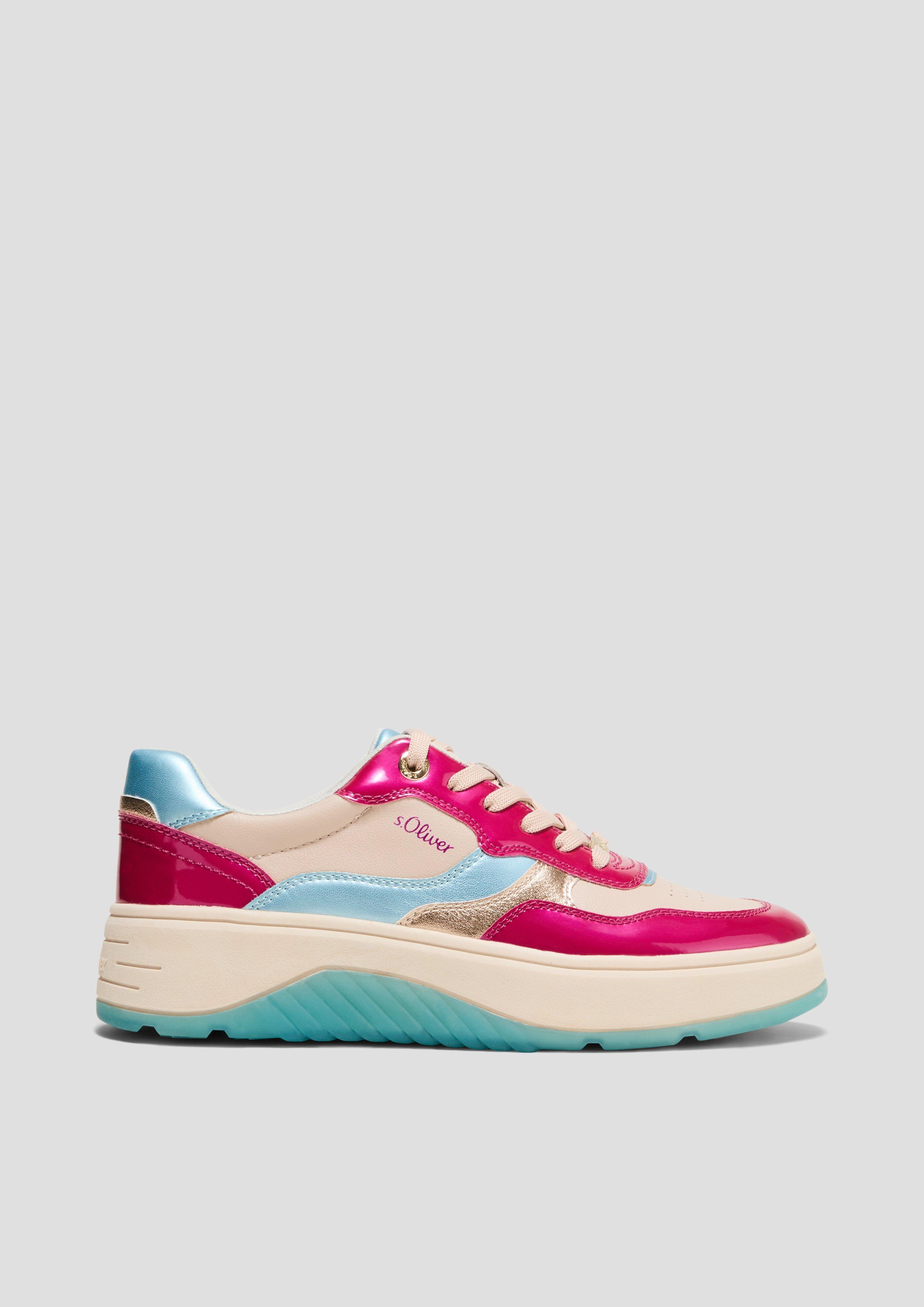 Sneaker mit modischem Clour-Blocking  6008841-532