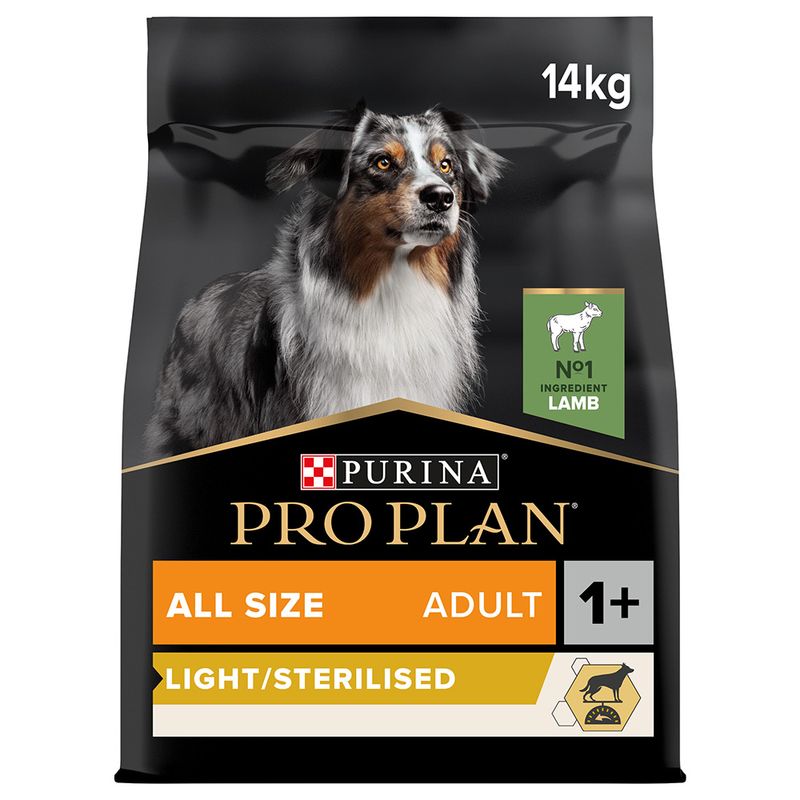Pro Plan All sizes Adult Light Sterilised Lamm