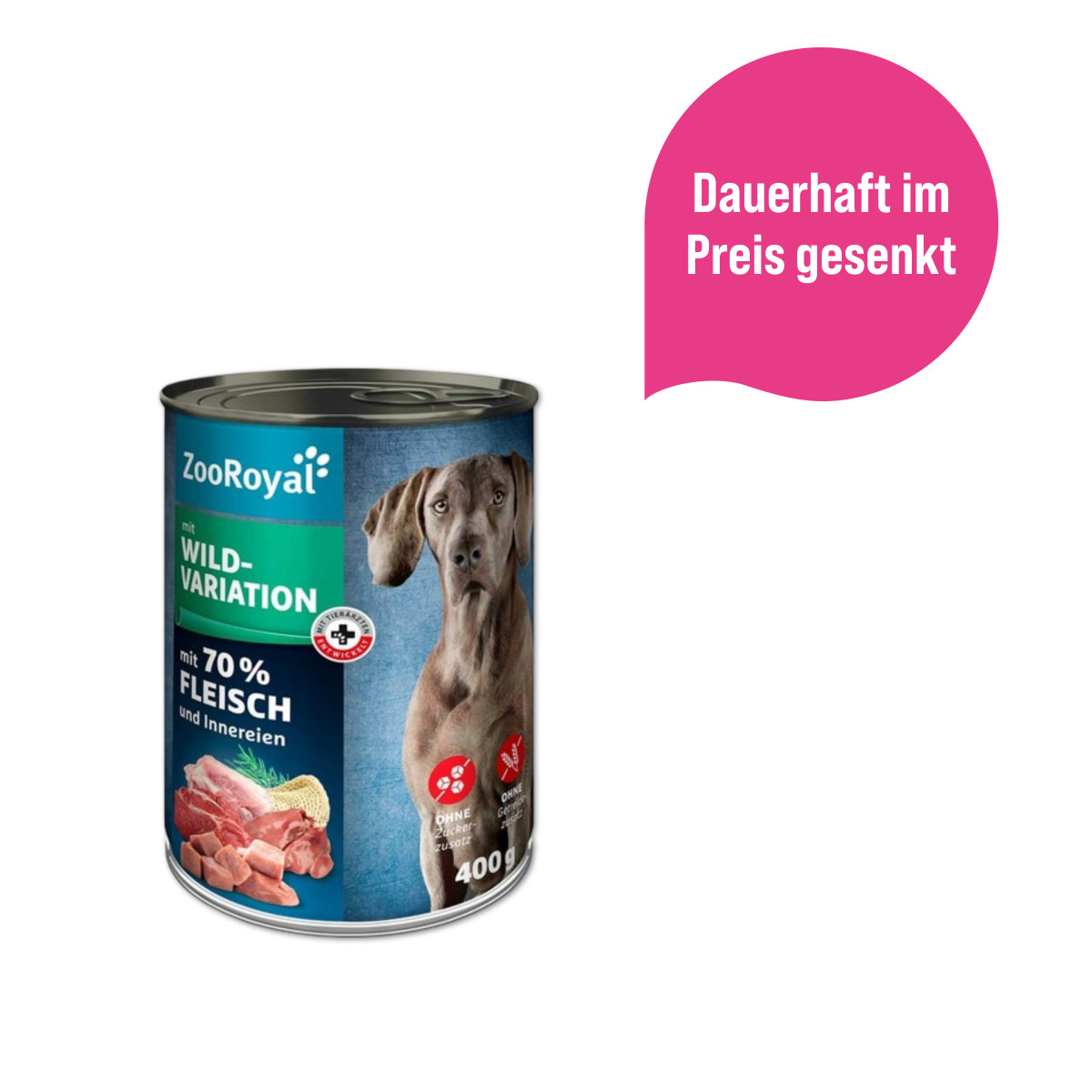 ZooRoyal Hunde-Nassfutter mit Wildvariation kaufen