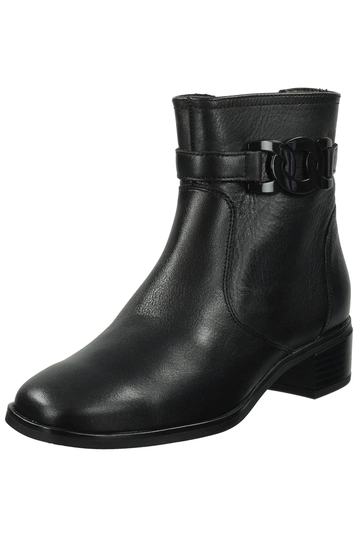 ARA  Stiefelette - Schwarz - Blockabsatz
