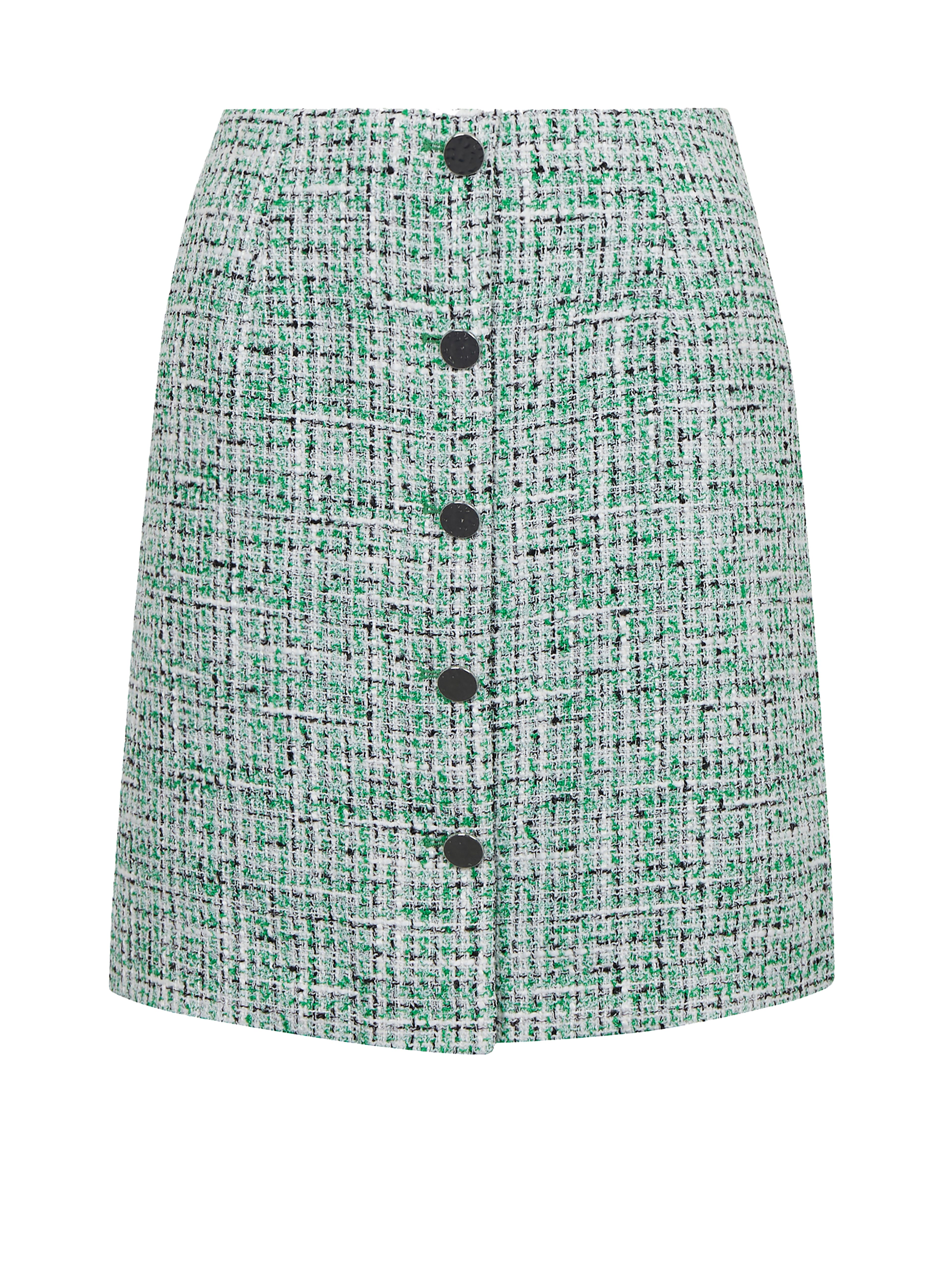 Grüner Damen-Tweed-Rock ORSAY