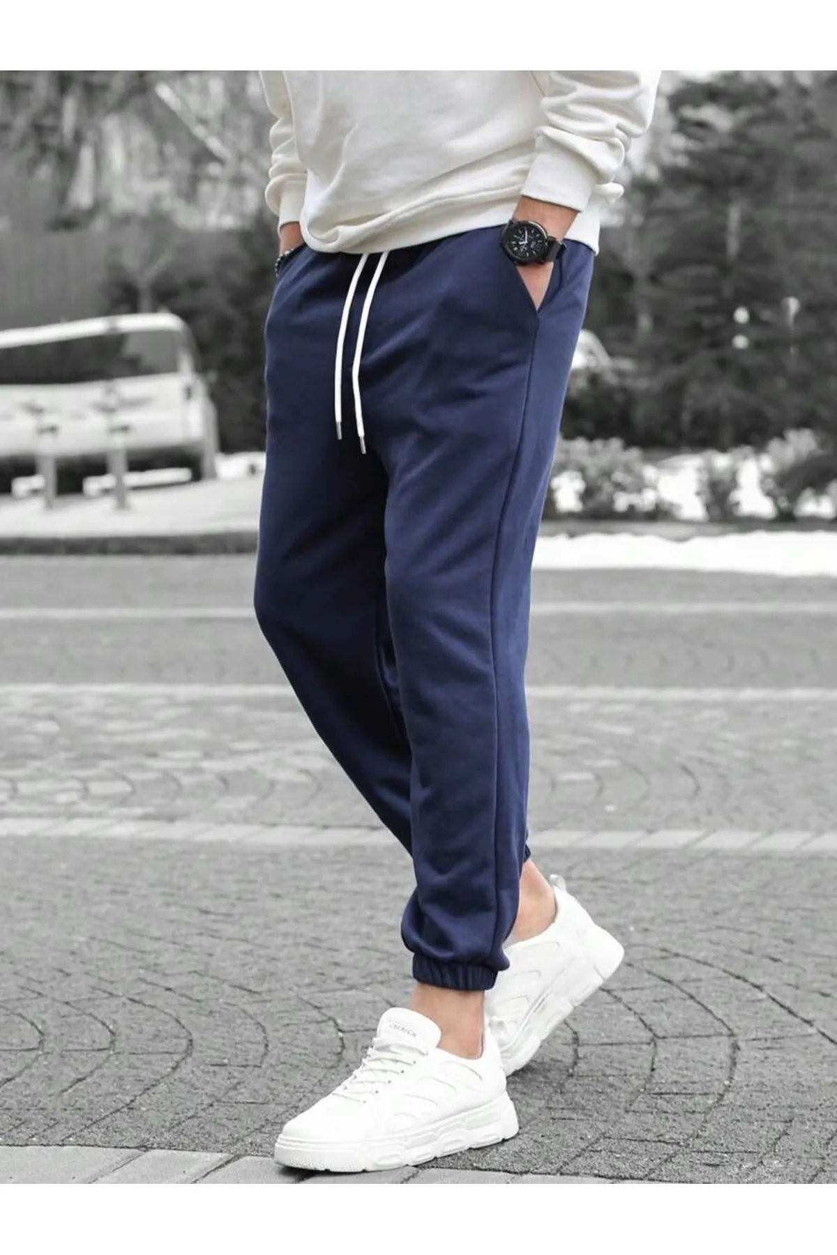 MOONBULL  Jogginghose - Dunkelblau - Relaxed