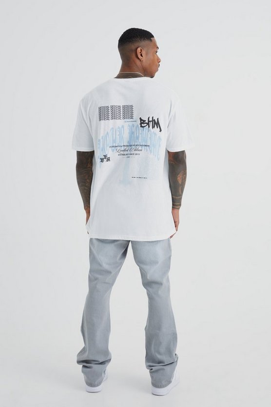 Slim-Fit Schlagjeans