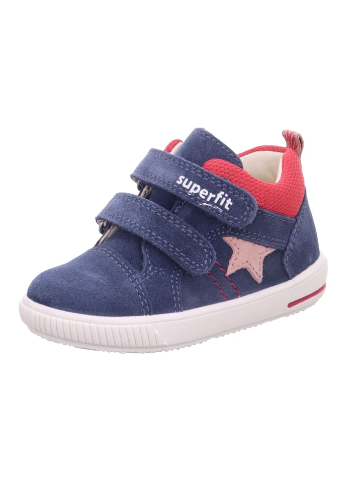 superfit Lauflernschuh MOPPY in Blau/Rot günstig kaufen