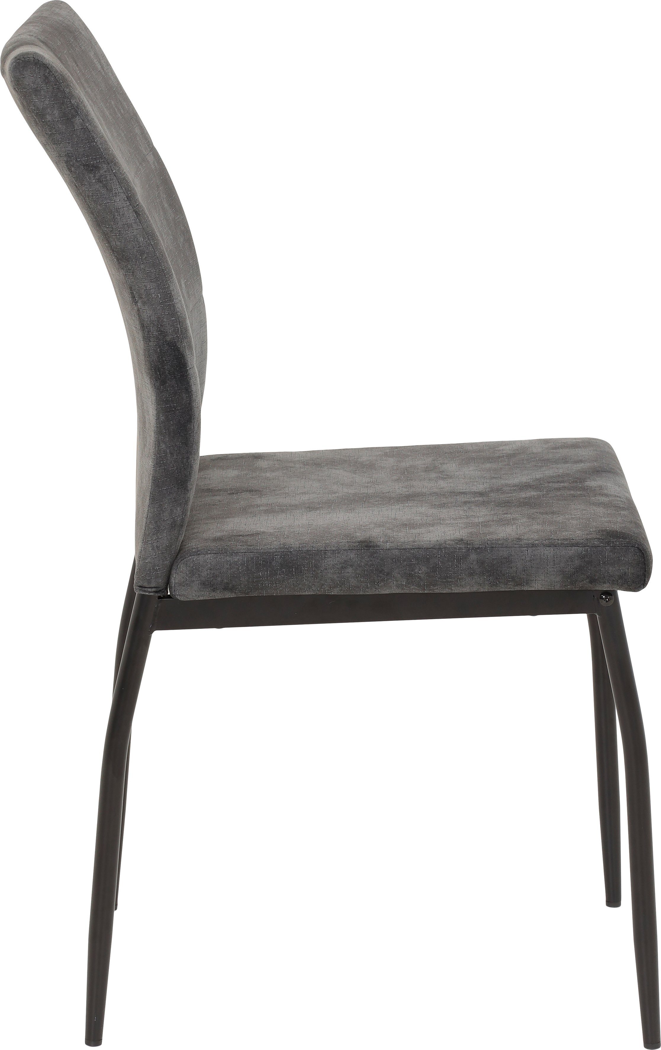 HELA 4-Fußstuhl PLUTO (Set, 2 St), 120 Kg Belastbarkeit, 2er und 6er Set