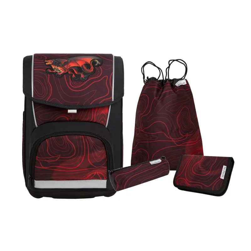 McNeill McNeill Schulranzen-Set BASIC 4tlg. - DRAGON