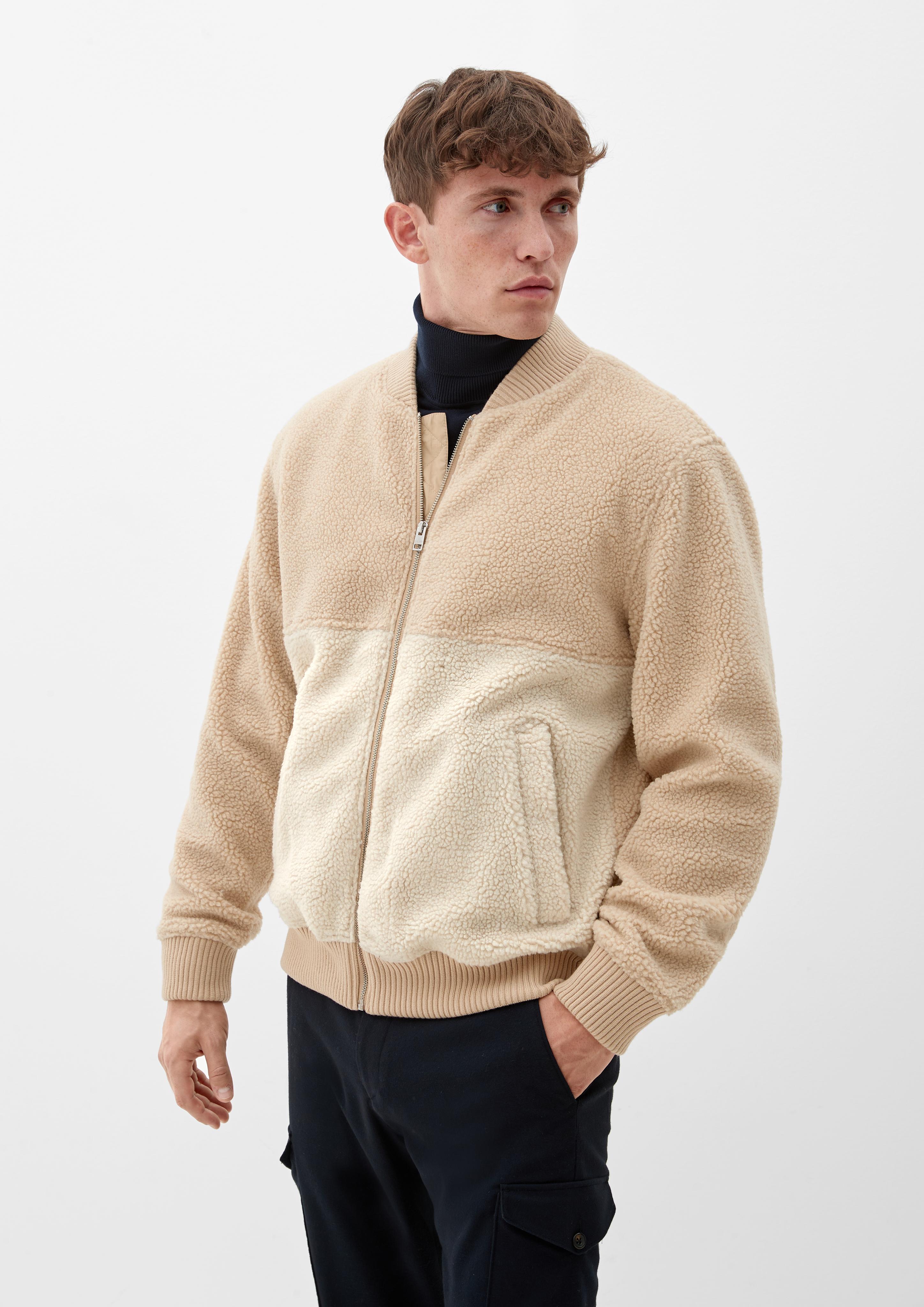Blouson aus Teddyplüsch  2117853-8195