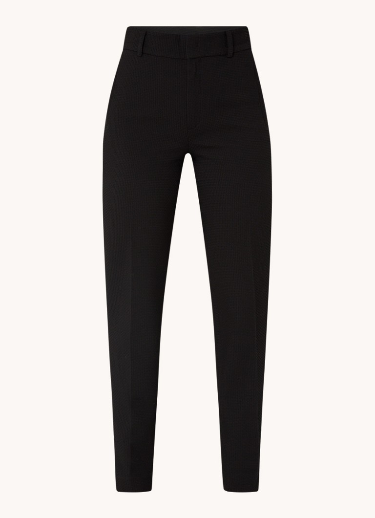 Pantaloni chino conici cu talie înaltă Vanilia