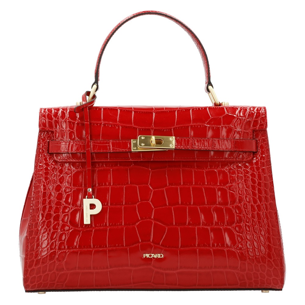 Weimar Handtasche Leder 32 cm