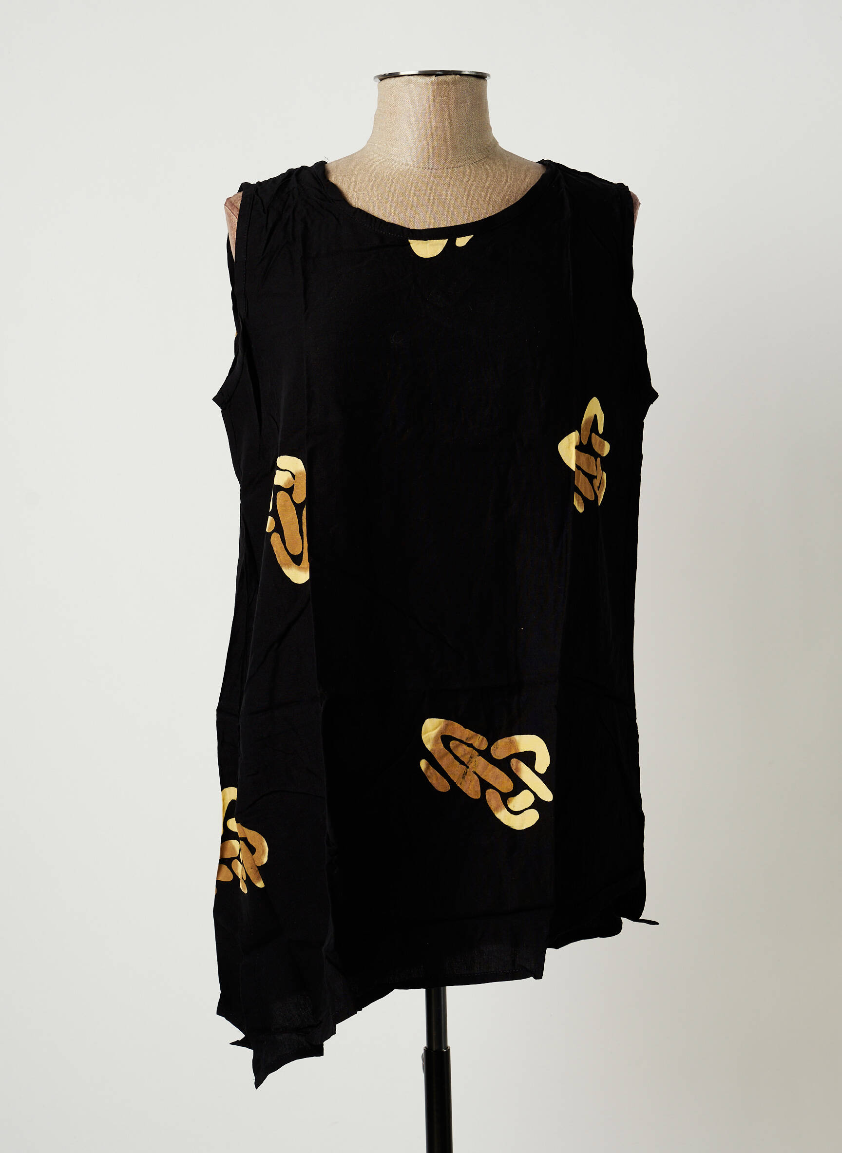 Dou Dou S Tuniquesansmanche Femme couleur noir