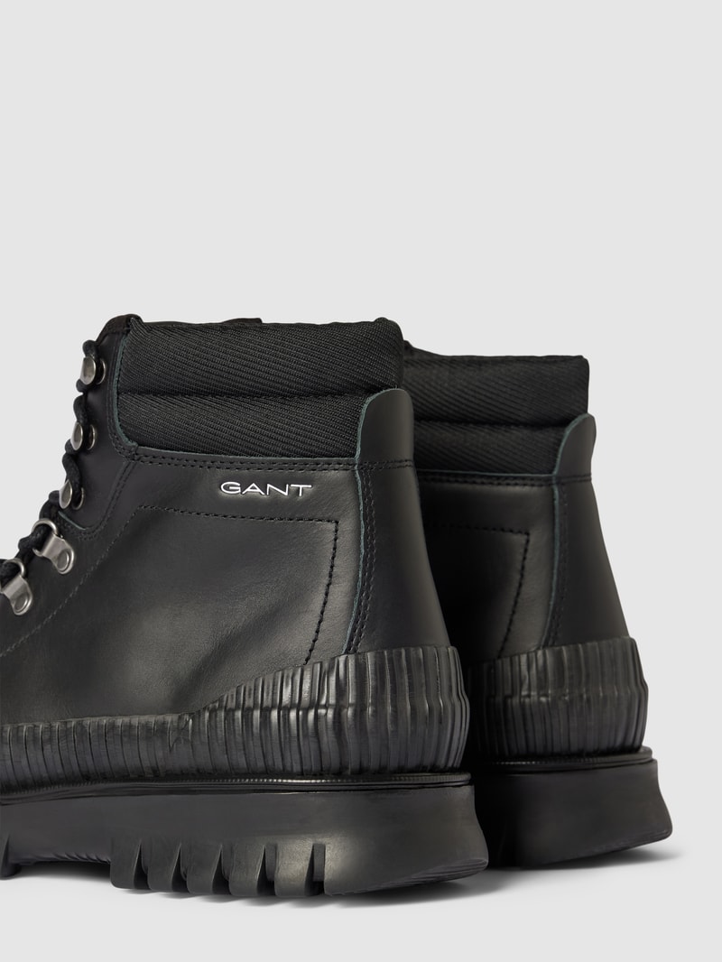 Boots mit Schnürverschluss Modell 'Nebrada' in schwarz