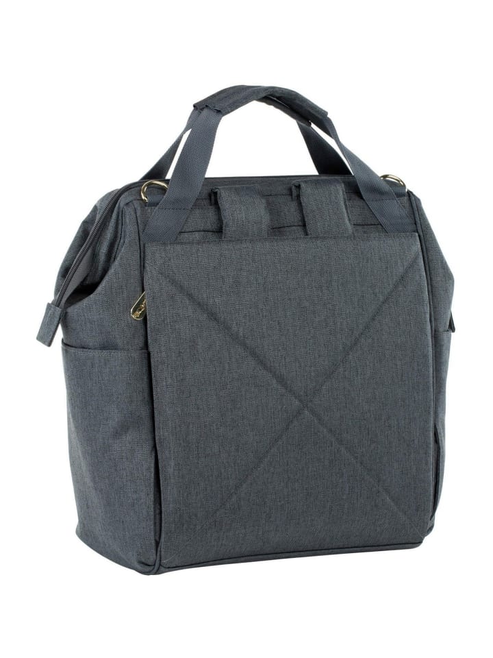 Lässig Wickelrucksack - Goldie Backpack, Anthracite in Grau günstig kaufen onesize