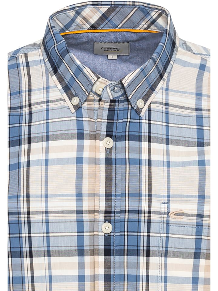 Camel Active Hemd - Regular fit -  in Blau günstig kaufen