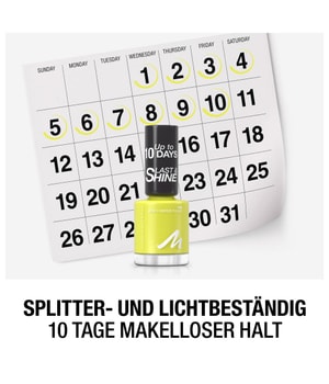 Manhattan Last & Shine Nail Polish Nagellack-8 ml