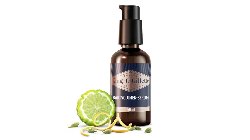 King C. Gillette Bartpflege Bartvolumen Serum 50 ml