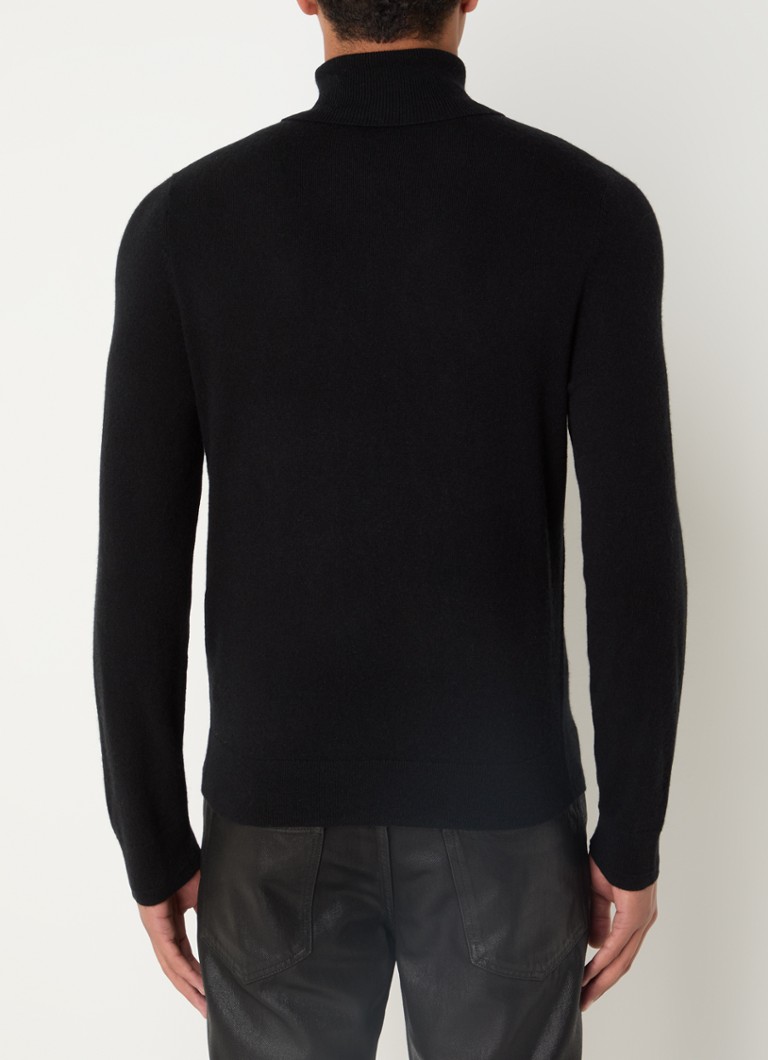 Maglione a collo alto Diesel K-vieri in pregiata maglia di misto cashmere con logo