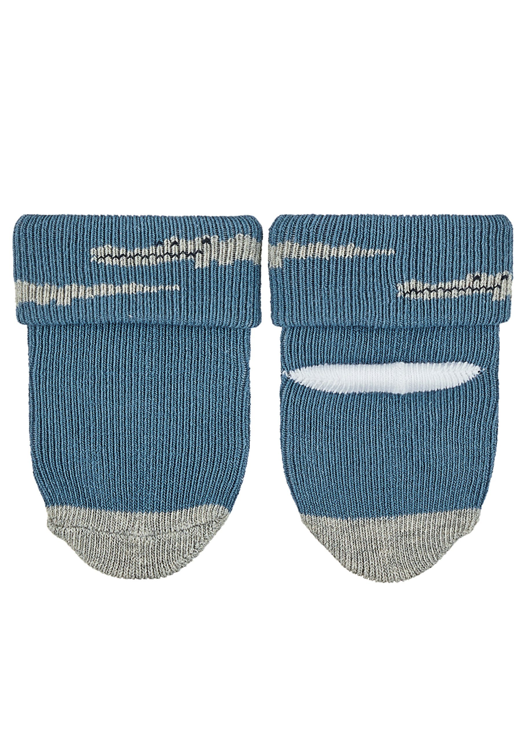 Sterntaler® Feinsöckchen Erstlingssöckchen Krokodil, 3er-Pack