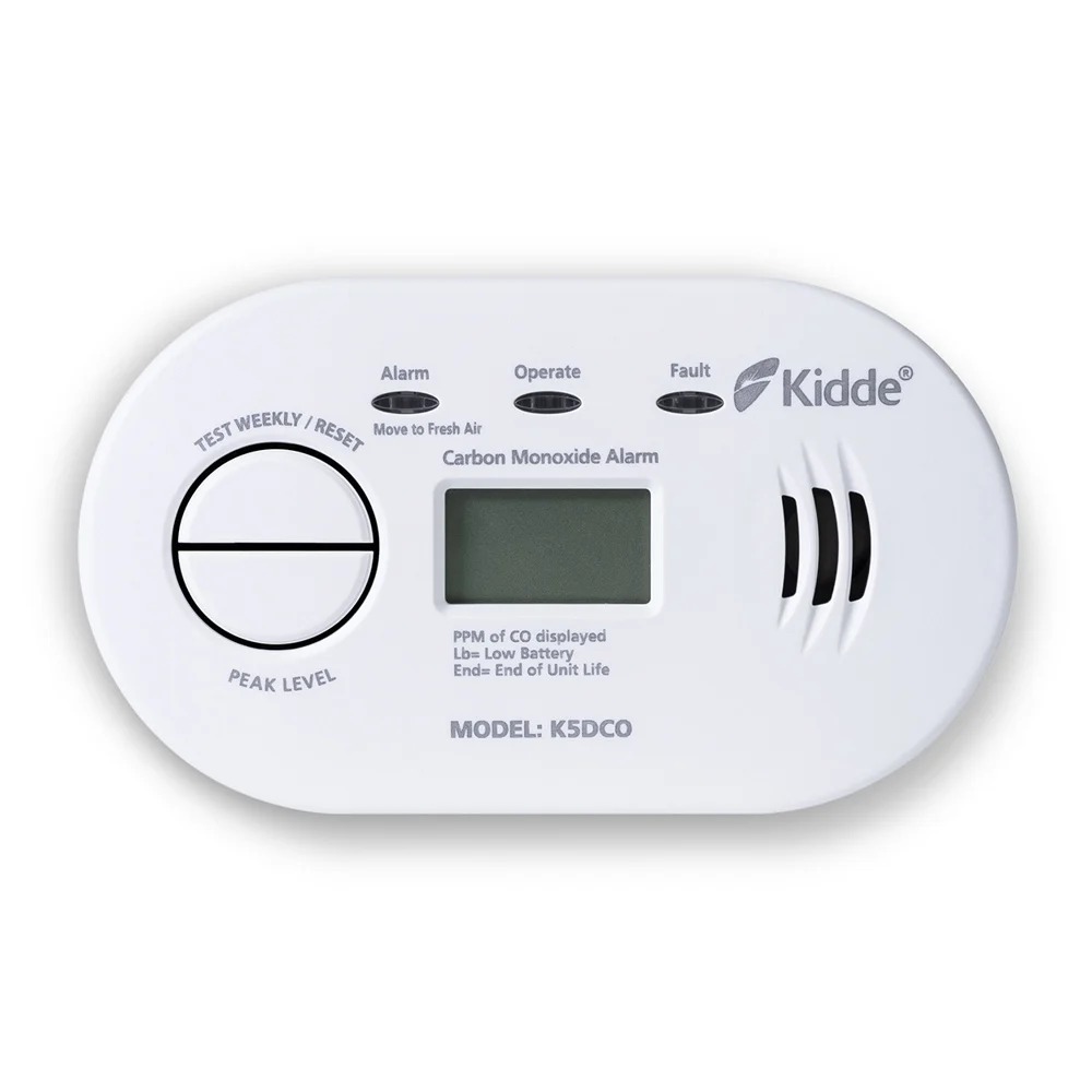 Kidde 809-152028 kompaktni detektor ugljičnog monoksida CO 4,5 V, digitalni zaslon