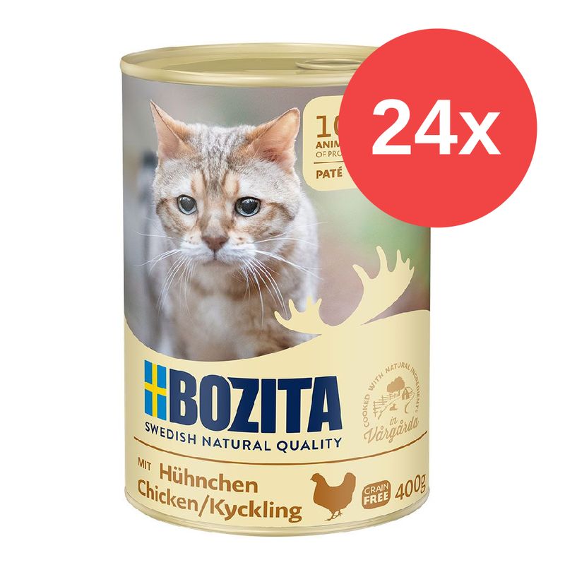 Sparpaket Bozita Katzenfutter 24 x 400 g zu TOP-Preisen | bitiba