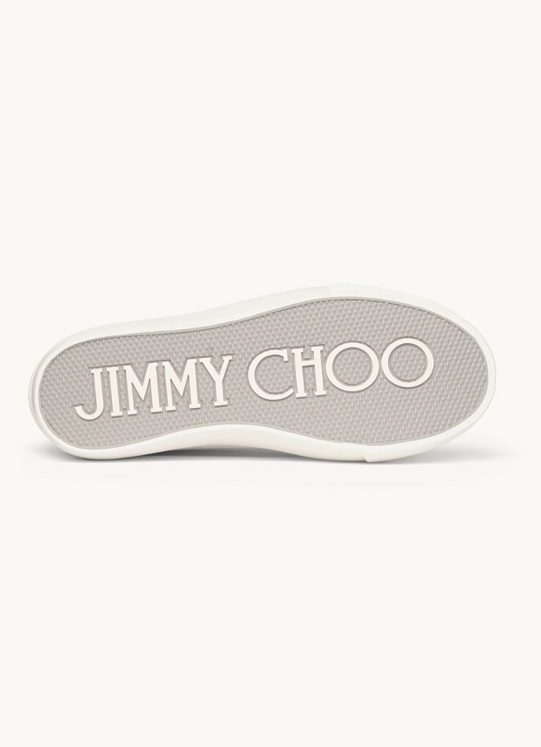 Jimmy Choo Palma Maxi/F Nahkaiset platform-lenkkarit glitterillä