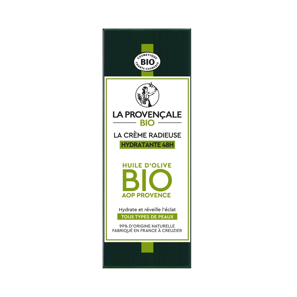 La Provençale La Crème Radieuse Hydratante Crème Hydratante Bio