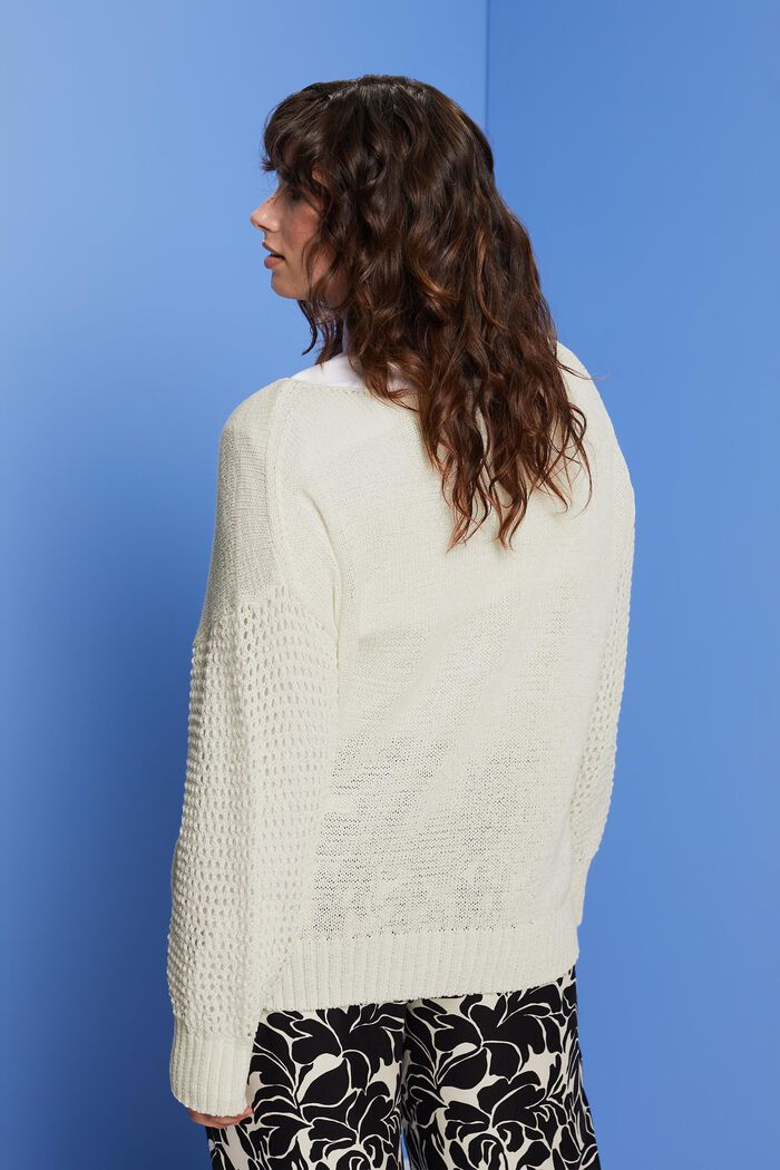 CURVY Lockerer Strickpullover