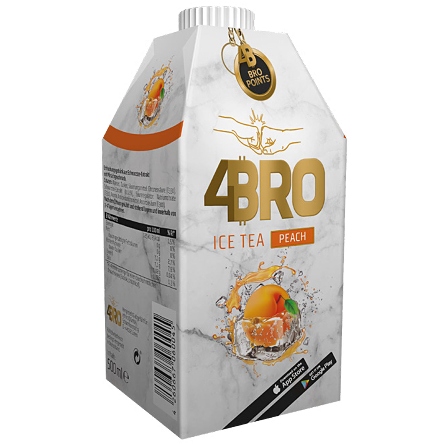 4BRO Ice Tea Peach 500ml