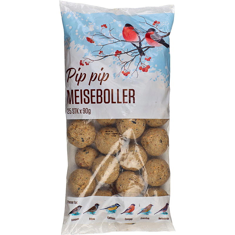 Pip-pip Meiseboller 25-pk 90 g