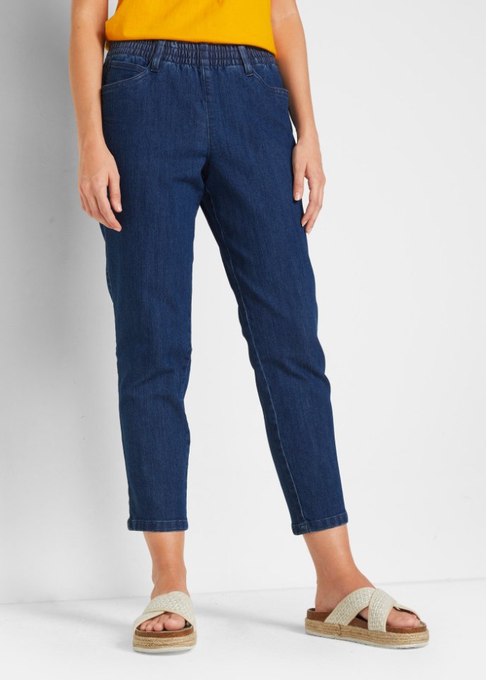7/8 Komfort-Stretch-Hose mit Bequembund (2er-Pack)