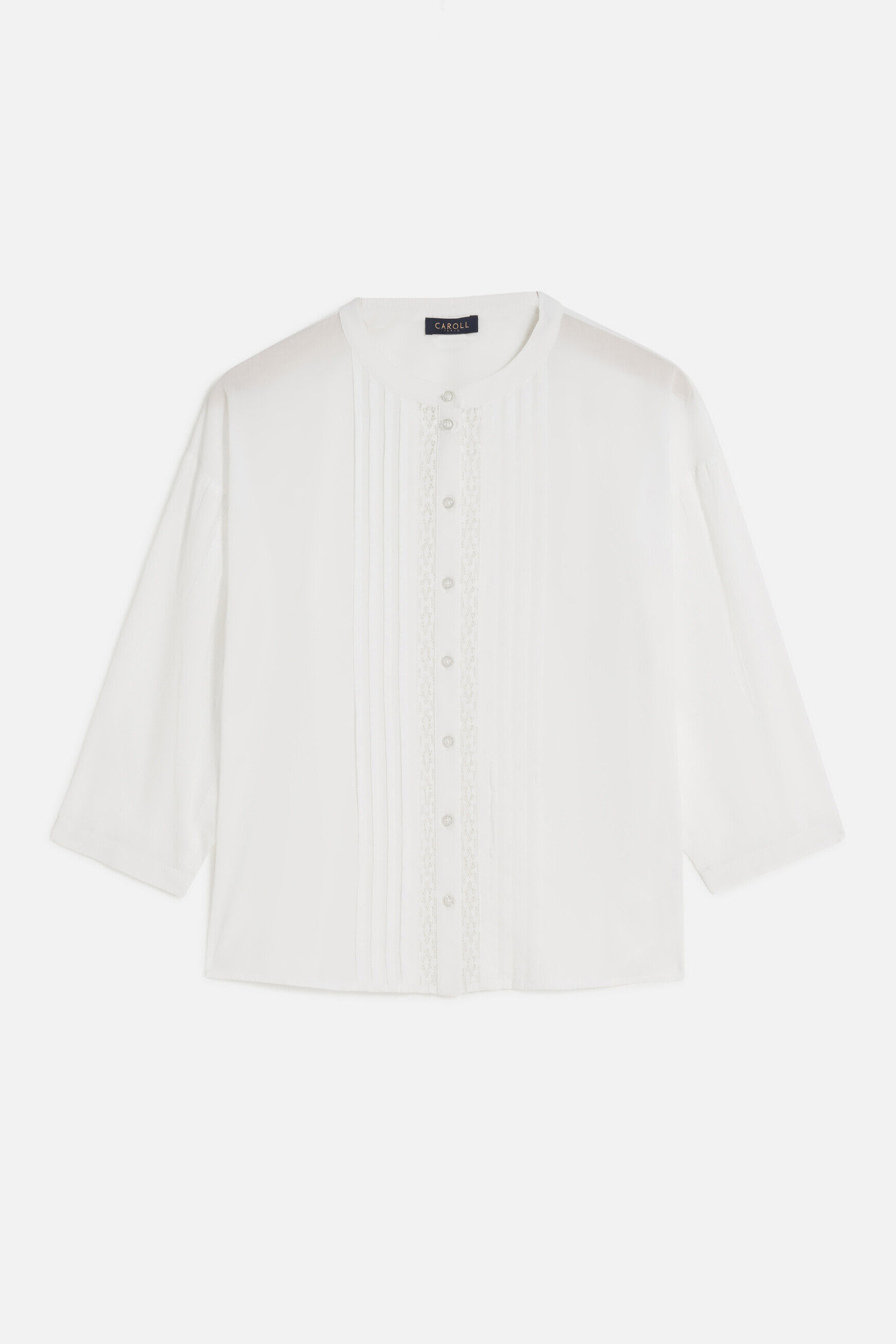 Chemise carlito blanc femme