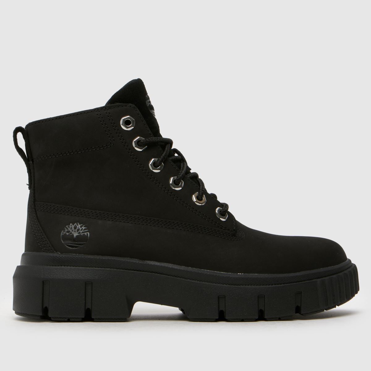 Timberland – Svarta gråfältstövlar