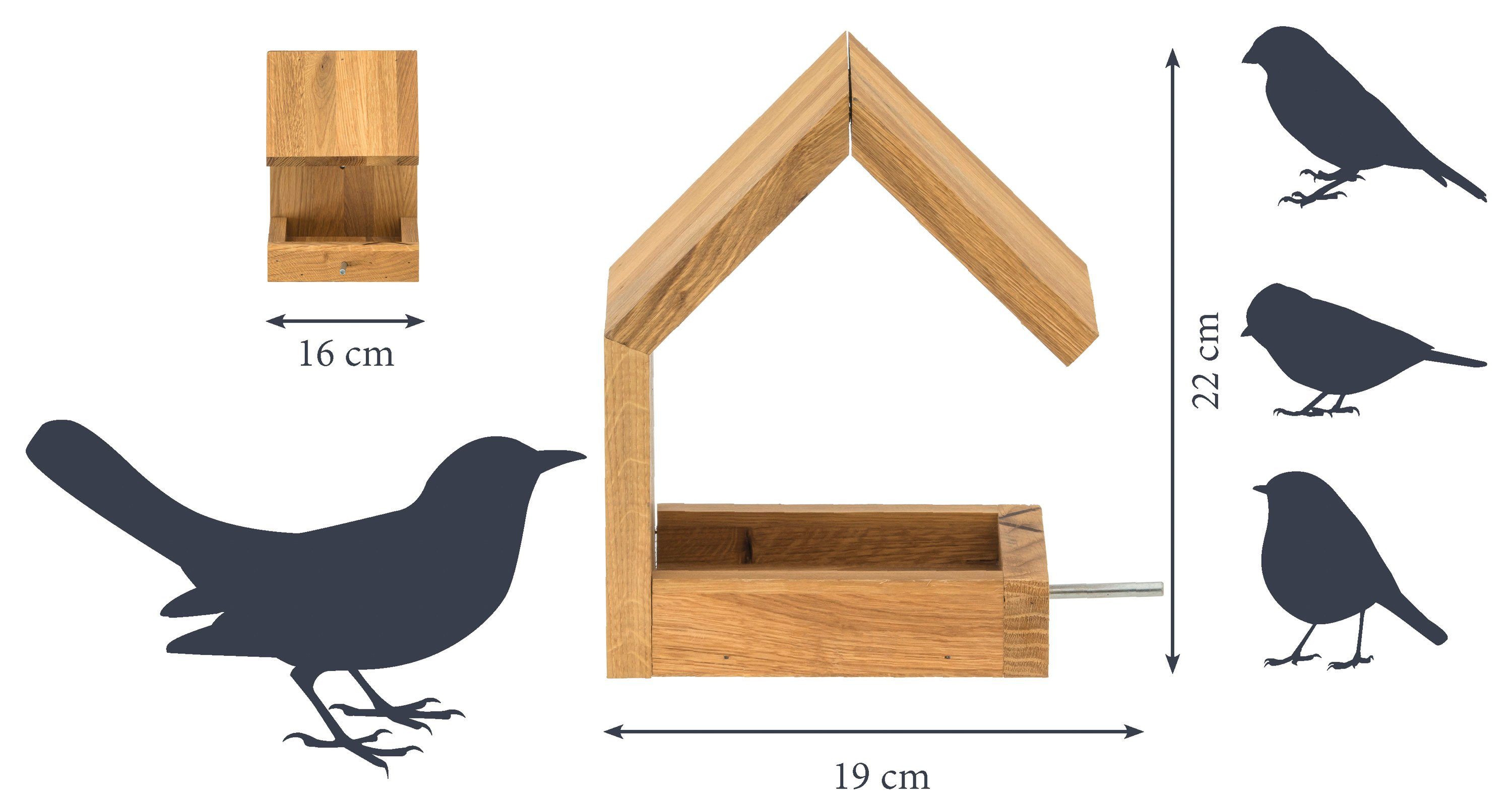 LUXUS-VOGELHAUS Vogelhaus, BxTxH: 16x19x22 cm