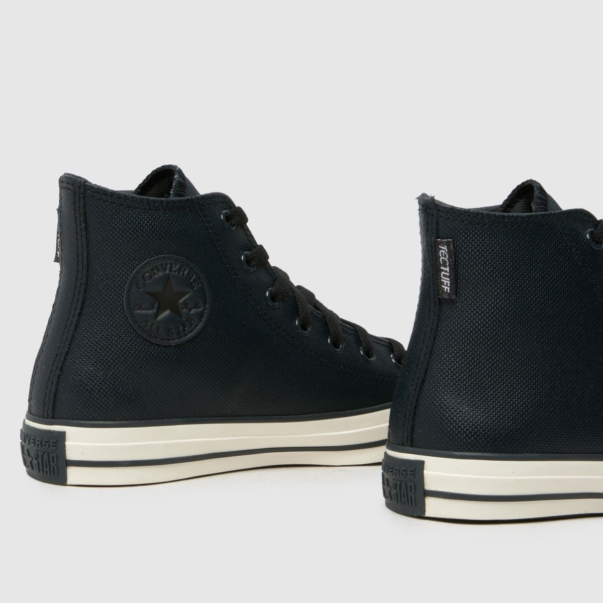 Converse svarta all star hi tectuff pojkar ungdomsskor