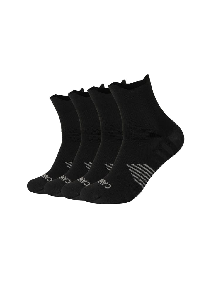 camano Sport-Kurzsocke performance training light 4er Pack function in Schwarz günstig kaufen
