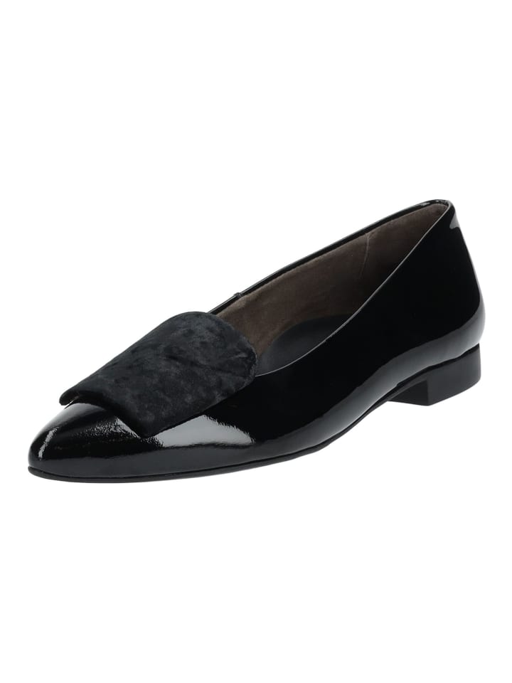 Paul Green Ballerinas in Schwarz Lack günstig kaufen