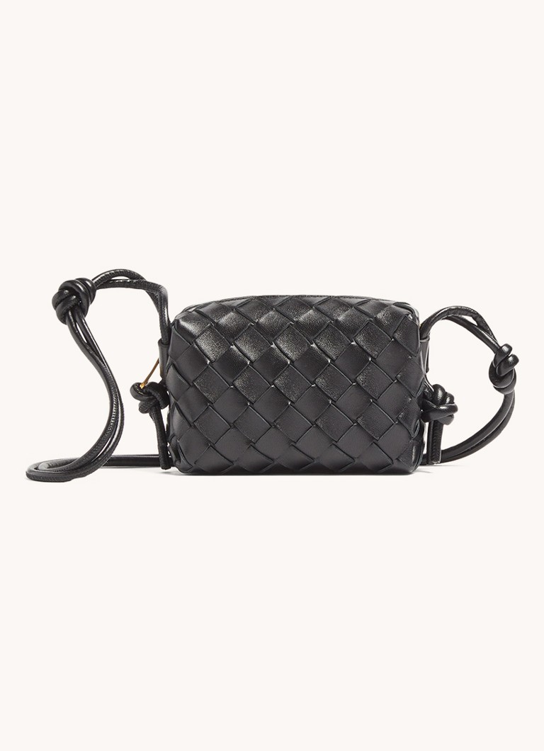 Bottega Veneta Candy Loop Mini kabelka přes rameno z jehněčí kůže