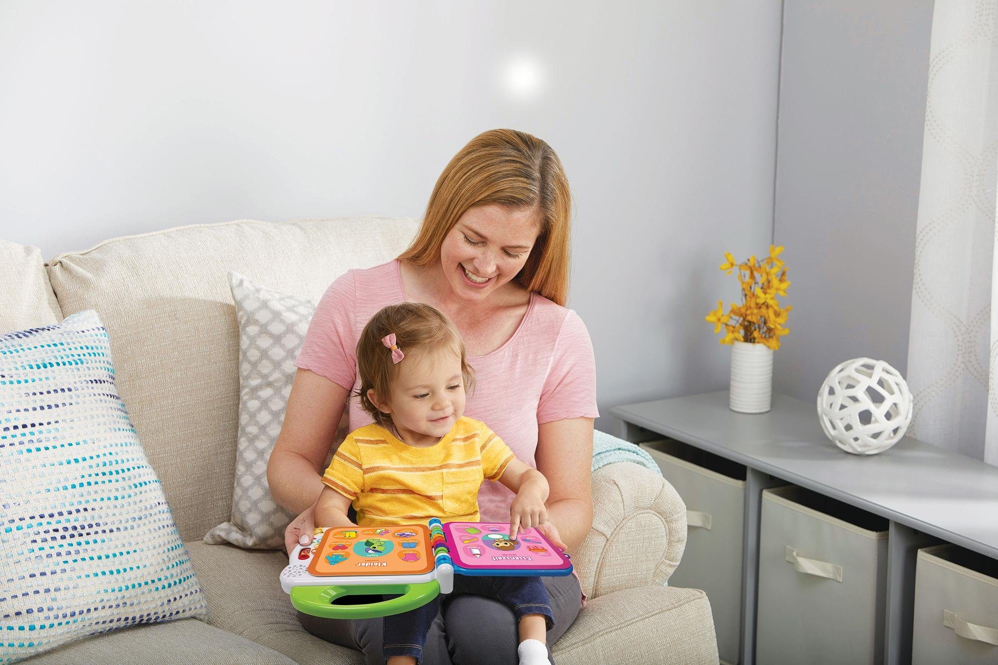 Vtech® Buch VTechBaby, Mein 100-Wörter-Buch, weiß, mit Sound und Licht