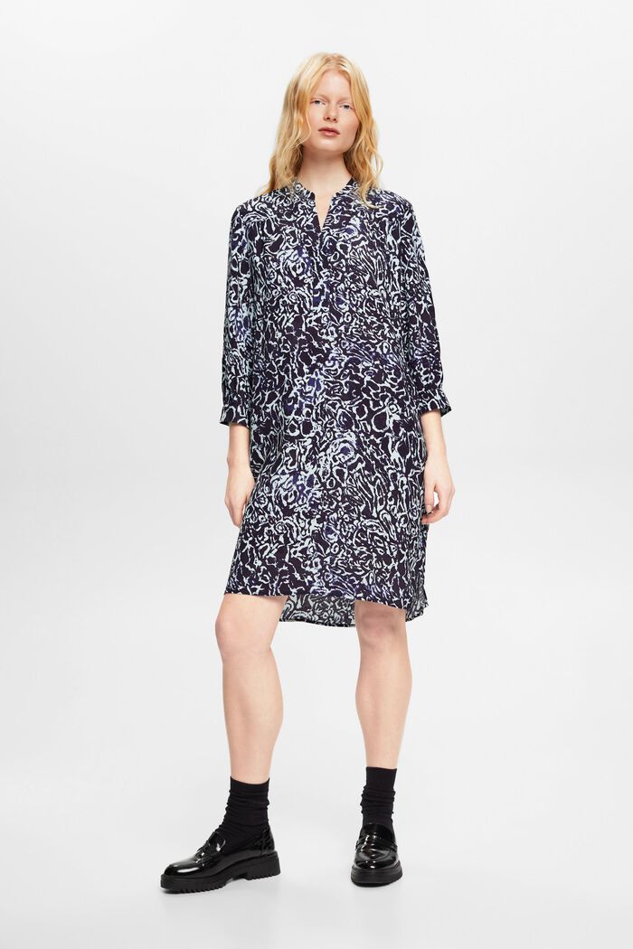 Minikleid mit Allover-Muster
