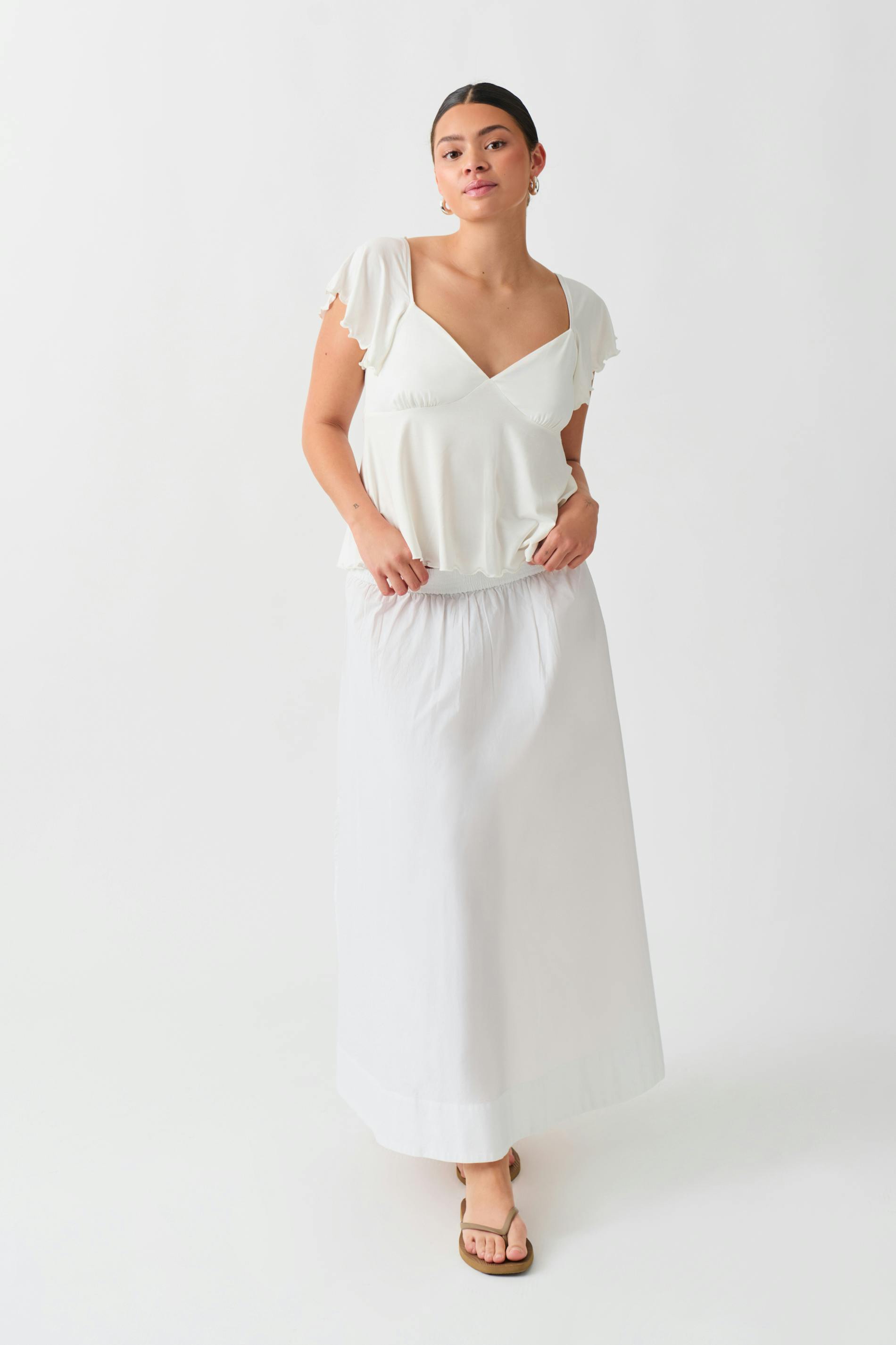 Tie back top