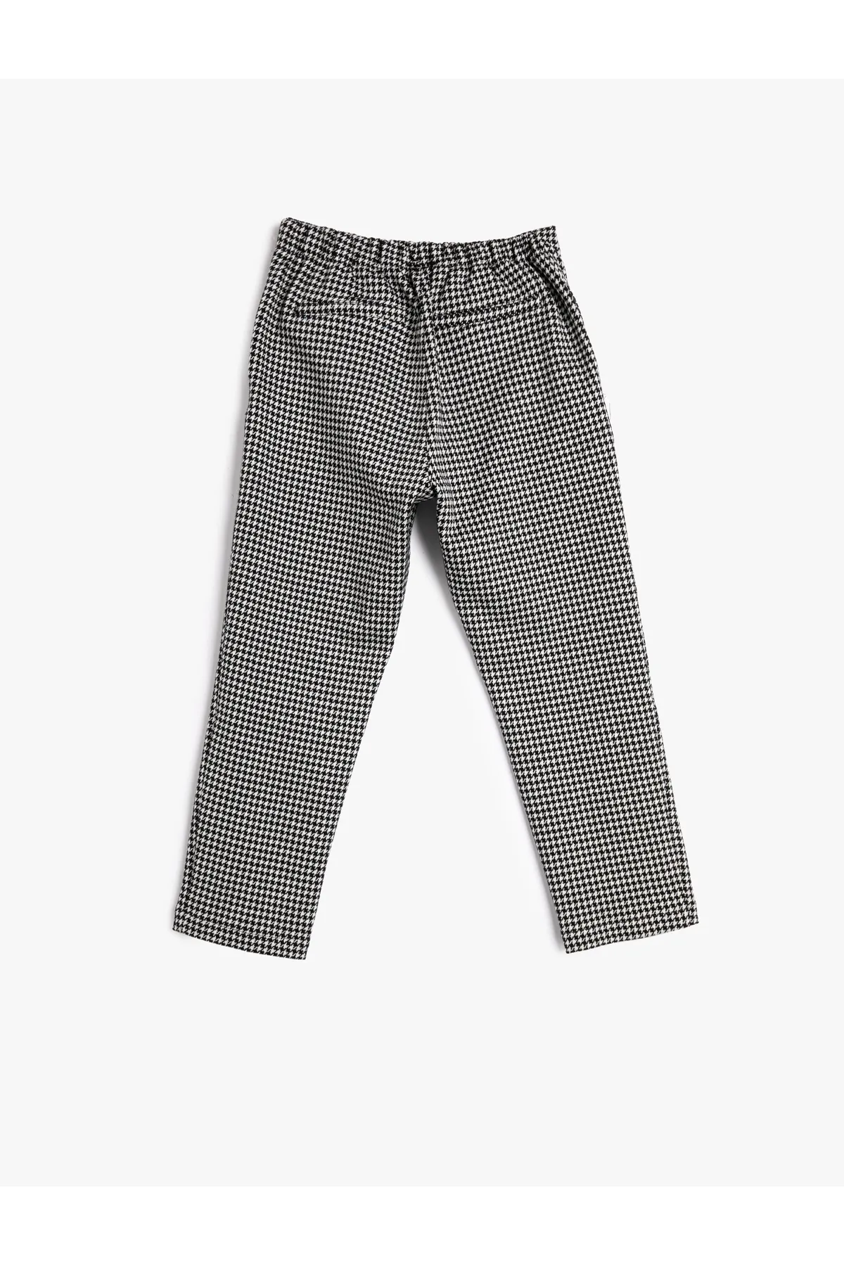 Koton  Hose mit hoher Taille und Faltendetails, weicher, strukturierter, elastischer Taille