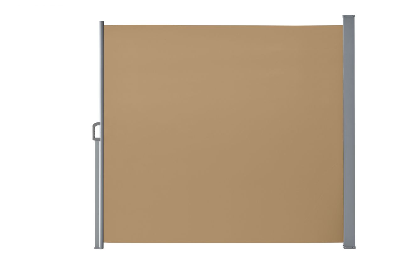 Gartenfreude Seitenmarkise 190 x 300 cm, taupe