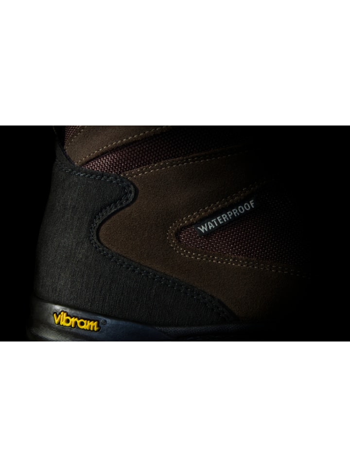 GUGGEN MOUNTAIN Wanderstiefel Uni in Braun günstig kaufen