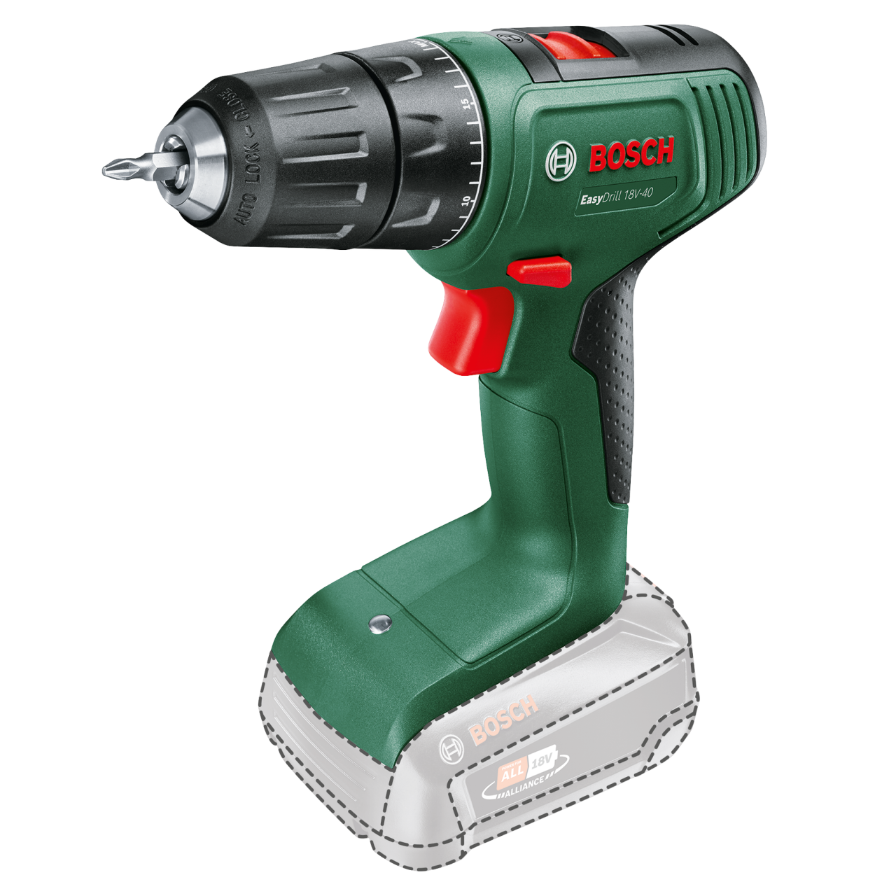 EasyDrill 18V-40 - ohne Akku | ohne Ladegerät