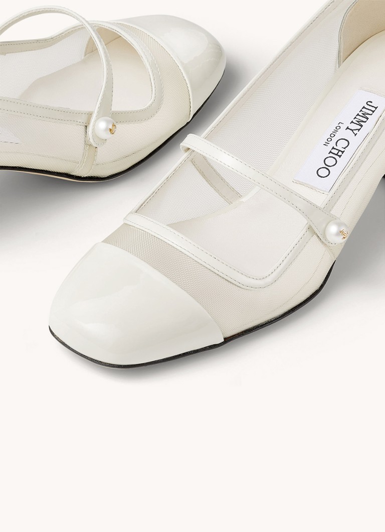 Jimmy Choo Elisa 45 salonke s detaljima od teleće kože
