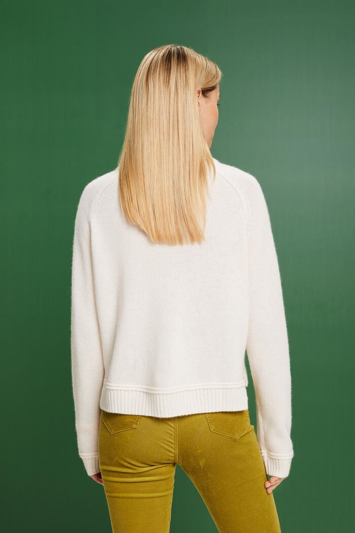Kaschmirpullover mit Turtleneck