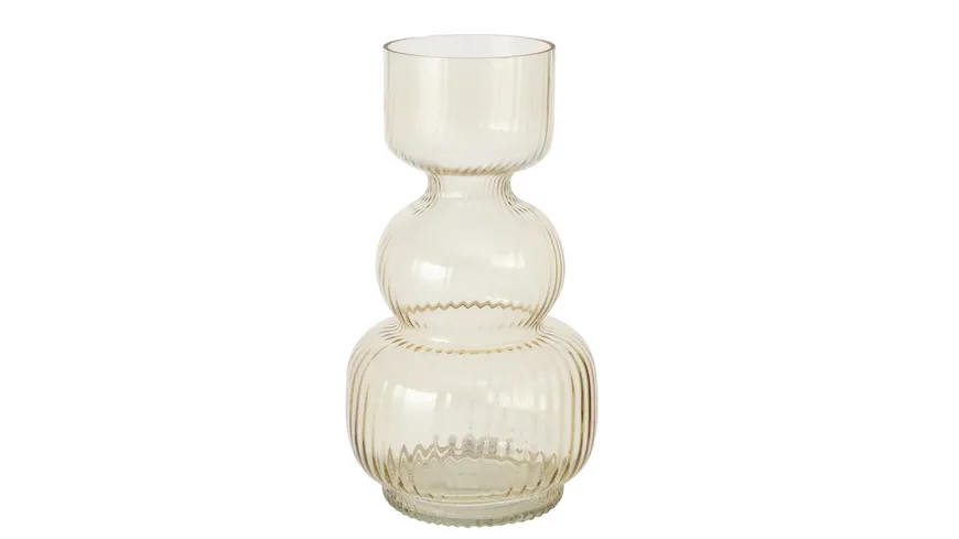 Boltze Vase Gianna gelb